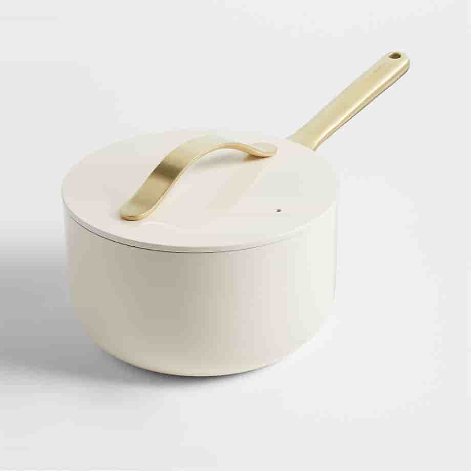 CMYK Printing Home Cream Supper Non-Stick Ceramic Sauce Pan